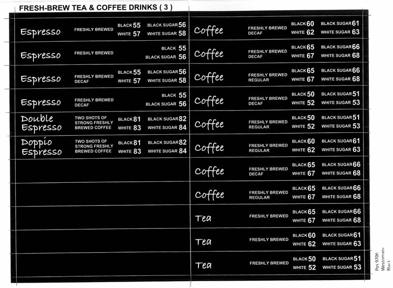 WESTOMATIC FRESH BREW TEA & COFFEE